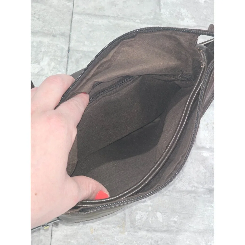 Leisure Crossbody Bag Polo‎ Videng Messenger Shoulder Bag Brown